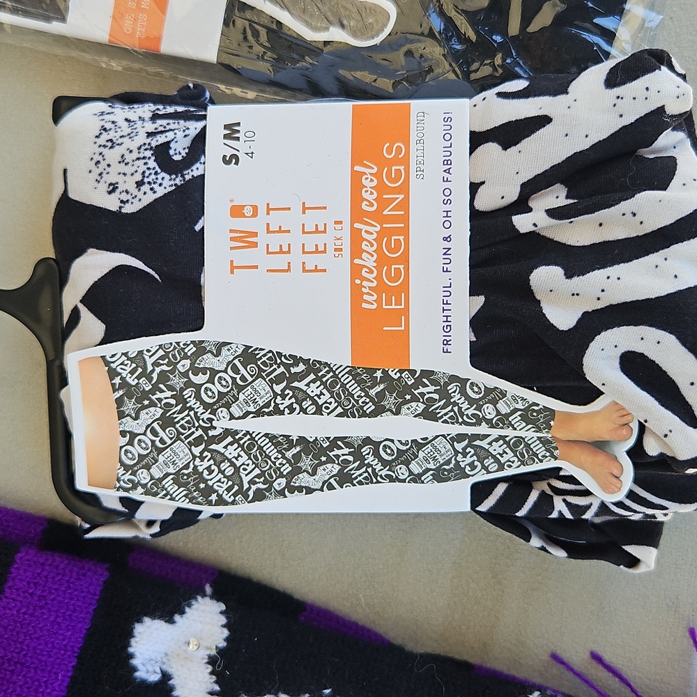Two Left Feet Halloween Leggings